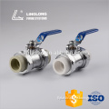 The high quality good reputation ppr double union ball valve
